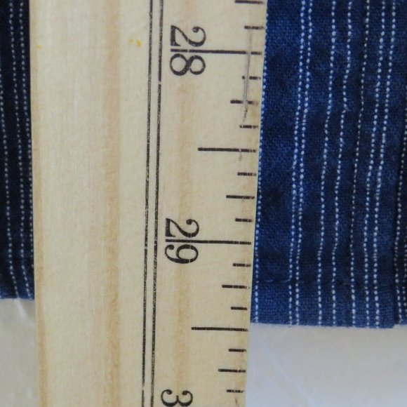 Goodfellow* Men's Short Sleeve‎ Button Down Straight Hem Striped Shirt~ Size XXL - Picture 9 of 12